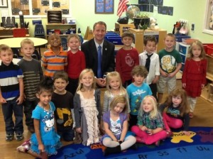 Senator Albers Visits The Goddard School in Recognition of Georgia Pre-K Week