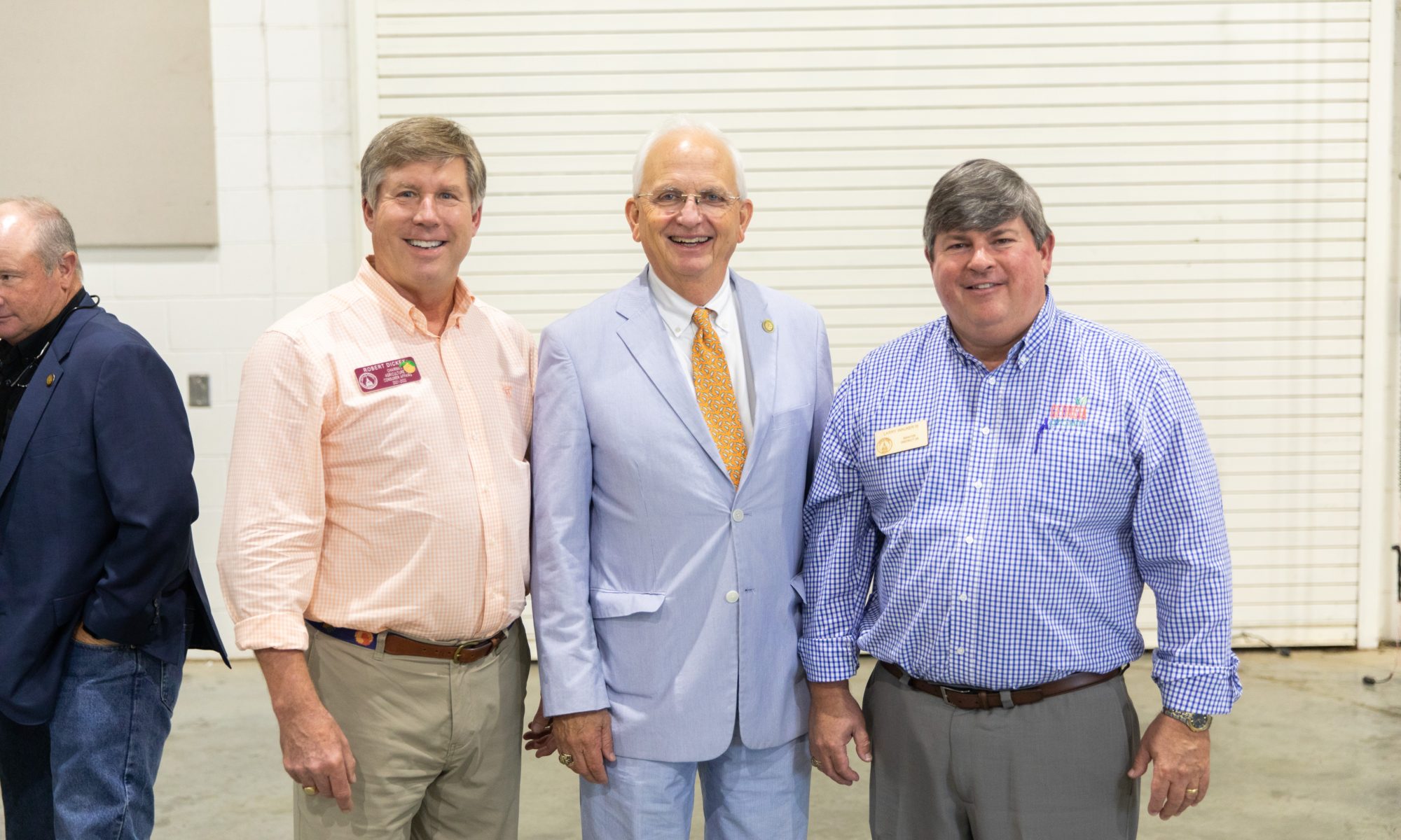 Rep. Robert Dickey, Georgia Department of Agriculture Commissioner Gary Black, and Sen. Larry Walker
